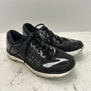 Brooks Pureflow 5 Black Women's Size 7 Running Shoes Workout Gym Sneakers